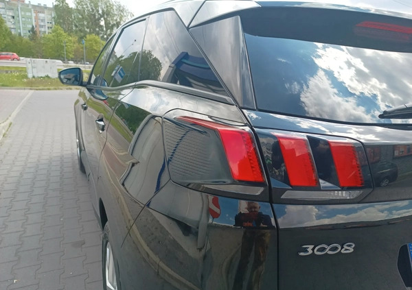 Peugeot 3008 cena 78500 przebieg: 150000, rok produkcji 2019 z Warszawa małe 154